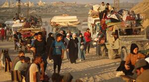 Despite the announcement of a ceasefire agreement, airstrikes and ongoing shelling continue in Gaza on the 734th day of the war