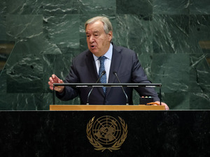 Guterres calls on all parties to fully adhere to the Gaza agreement.