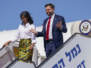 Trump's deputy arrives in Israel and diplomatic efforts to solidify the ceasefire in Gaza.