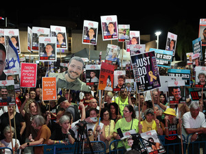 The police suppress protests, and Netanyahu believes that killing Hamas leaders will end the war.